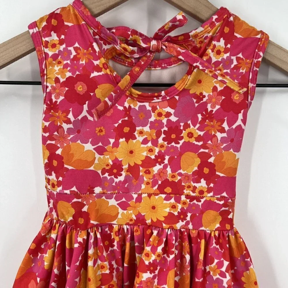 Girlhood Floral Twirl Dress